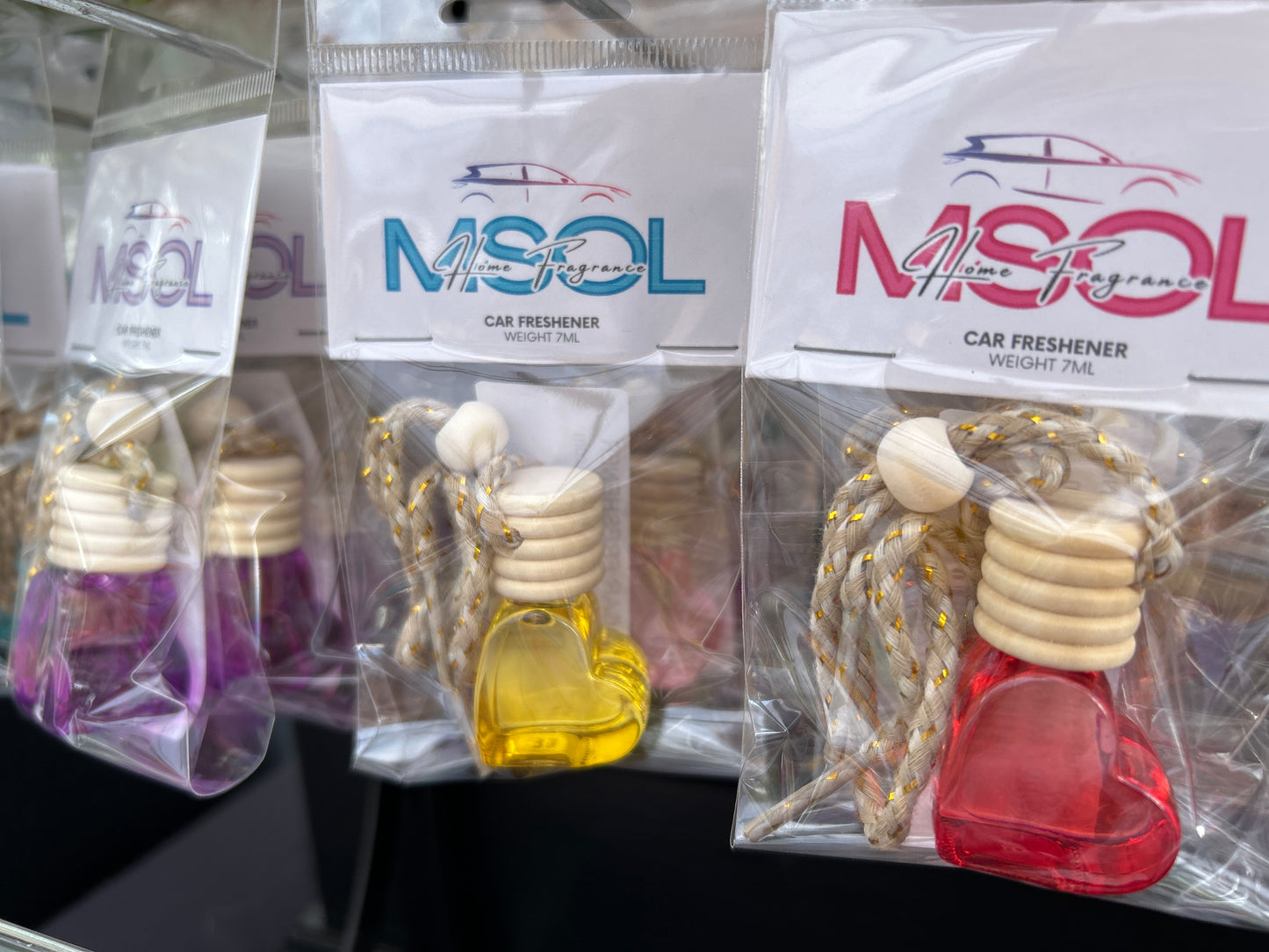 Car Fresheners - Heart Shape