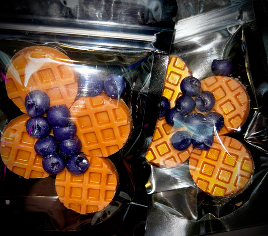 Blueberry Waffle Shapes